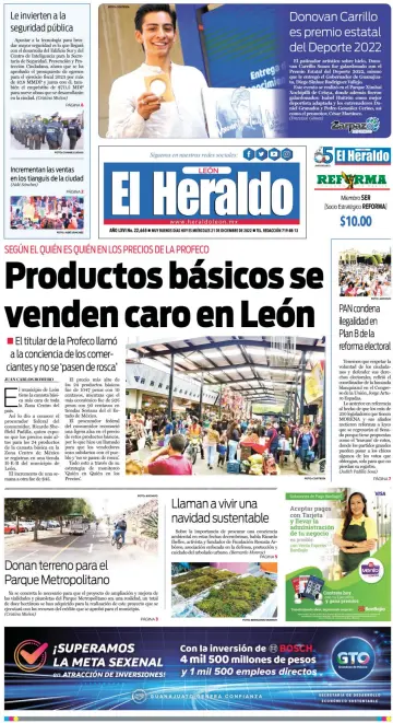El Heraldo de León - 21 Dec 2022