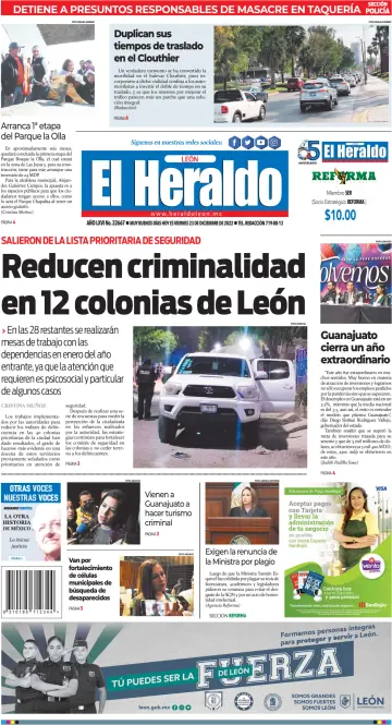 El Heraldo de León - 23 Dec 2022