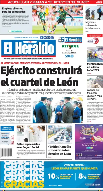 El Heraldo de León - 16 Jan 2023