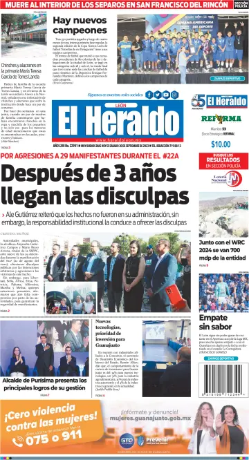 El Heraldo de León - 30 Sep 2023