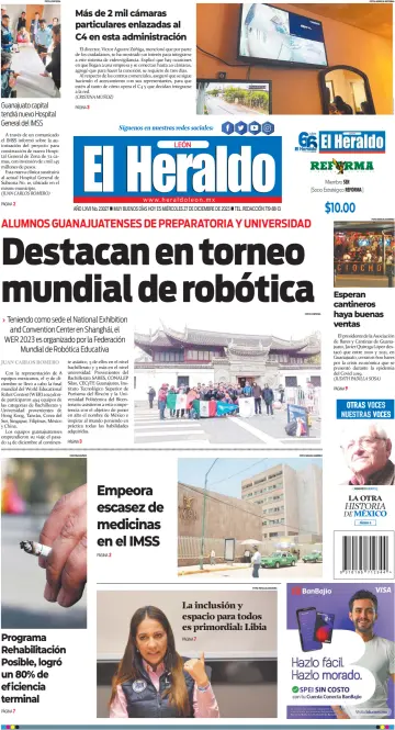 El Heraldo de León - 27 Dec 2023