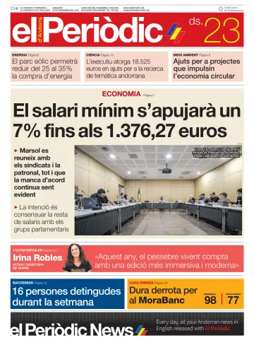 El Periodic D'Andorra - 23 Dec 2023