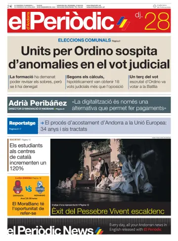 El Periodic D'Andorra - 28 Dec 2023