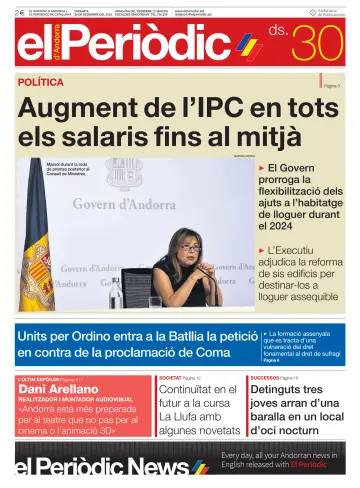 El Periodic D'Andorra - 30 Dec 2023