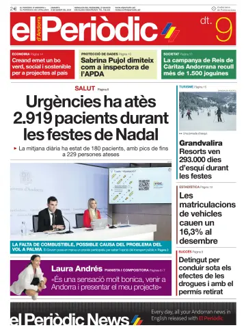 El Periodic D'Andorra - 9 Jan 2024