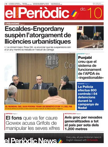 El Periodic D'Andorra - 10 Jan 2024