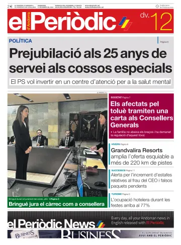 El Periodic D'Andorra - 12 Jan 2024