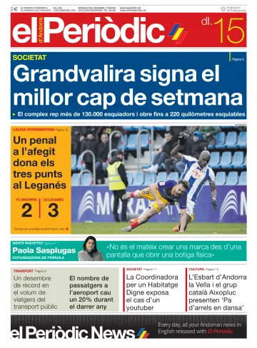 El Periodic D'Andorra - 15 Jan 2024