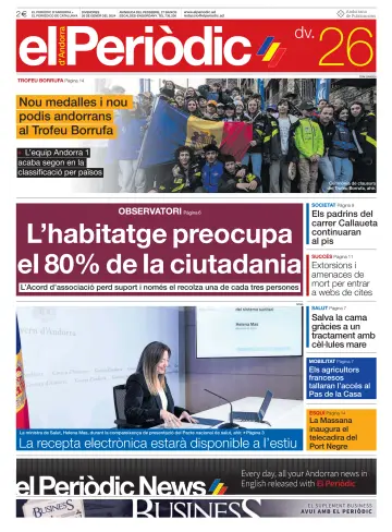 El Periodic D'Andorra - 26 Jan 2024