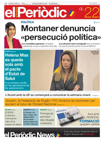 El Periodic D'Andorra - 22 Feb 2024