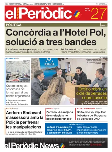 El Periodic D'Andorra - 27 Feb 2024