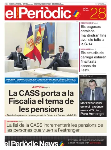 El Periodic D'Andorra - 28 Feb 2024