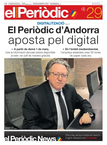 El Periodic D'Andorra - 29 Feb 2024
