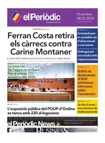 El Periodic D'Andorra - 8 Mar 2024