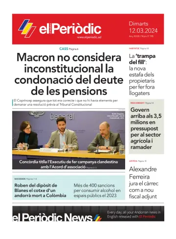 El Periodic D'Andorra - 12 Mar 2024