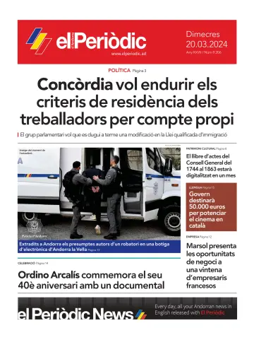 El Periodic D'Andorra - 20 Mar 2024