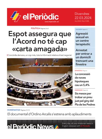 El Periodic D'Andorra - 22 Mar 2024
