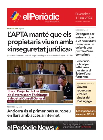 El Periodic D'Andorra - 12 Apr 2024