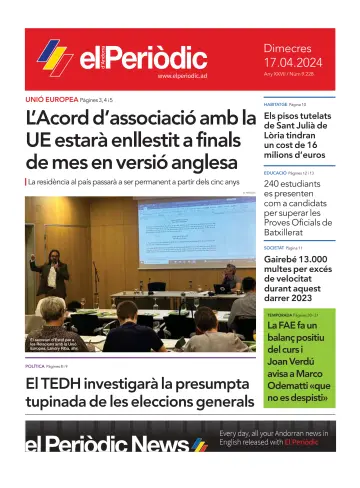 El Periodic D'Andorra - 17 Apr 2024