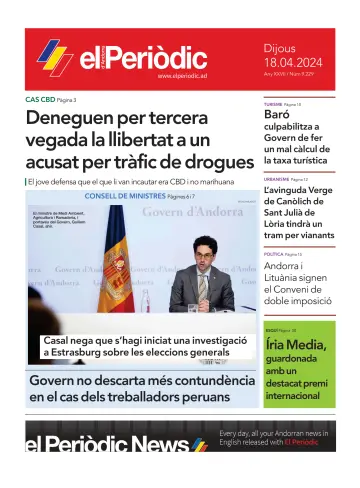 El Periodic D'Andorra - 18 Apr 2024