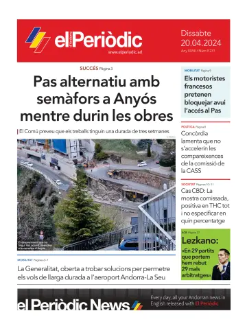 El Periòdic D'Andorra - 20 abril 2024