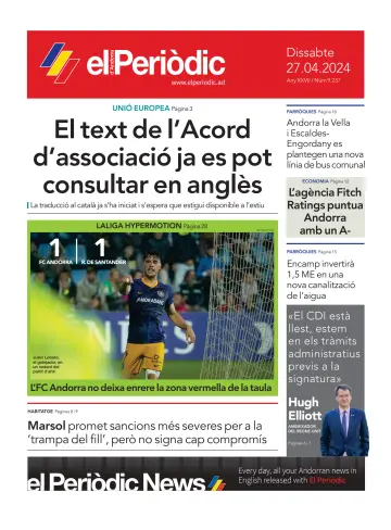 El Periodic D'Andorra - 27 Apr 2024