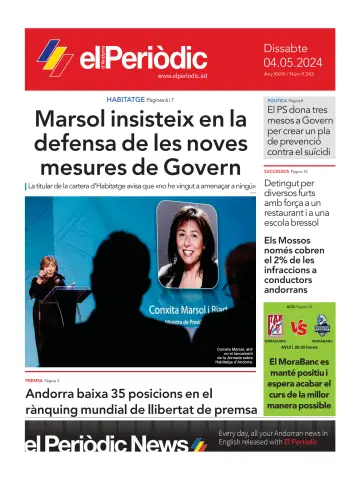 El Periodic D'Andorra - 4 May 2024