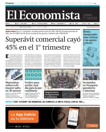 El Economista (Argentina) - 21 Apr 2022