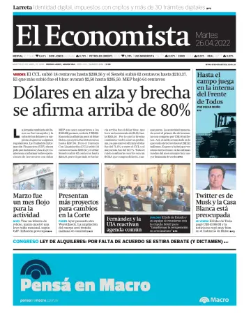 El Economista (Argentina) - 26 Apr 2022