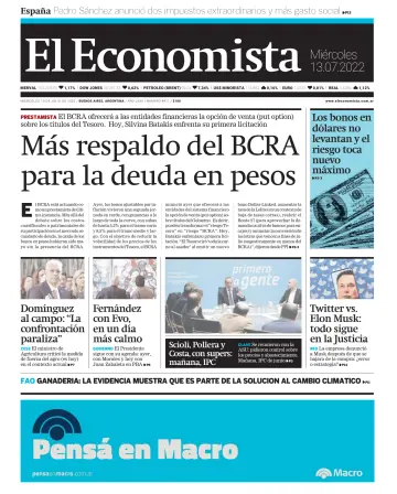 El Economista (Argentina) - 13 Jul 2022