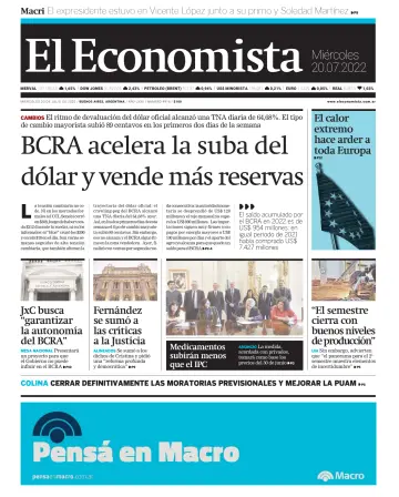 El Economista (Argentina) - 20 Jul 2022