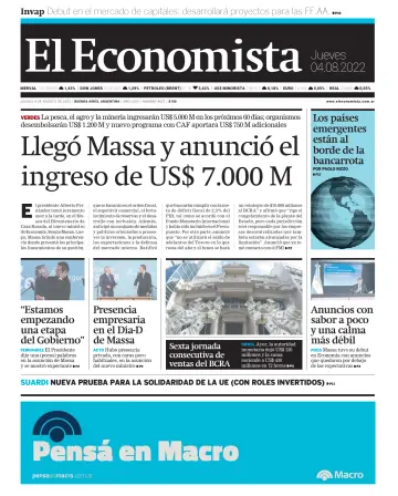 El Economista (Argentina) - 4 Aug 2022