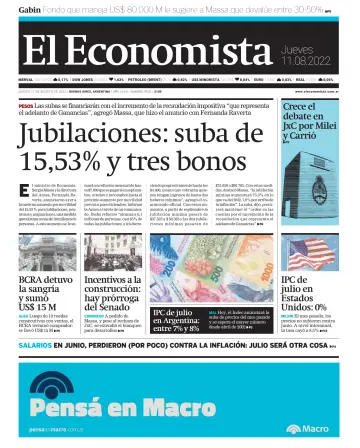 El Economista (Argentina) - 11 Aug 2022