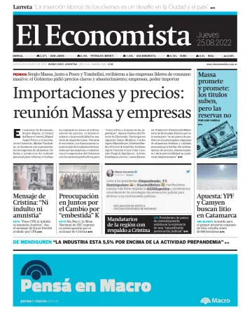 El Economista (Argentina) - 25 Aug 2022