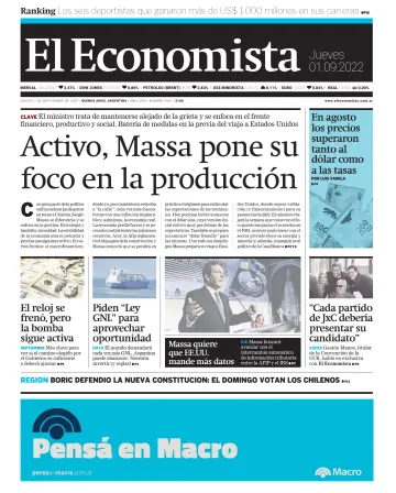 El Economista (Argentina) - 1 Sep 2022