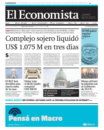 El Economista (Argentina) - 8 Sep 2022