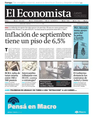 El Economista (Argentina) - 15 Sep 2022