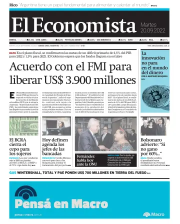 El Economista (Argentina) - 20 Sep 2022