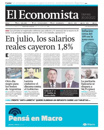 El Economista (Argentina) - 30 Sep 2022