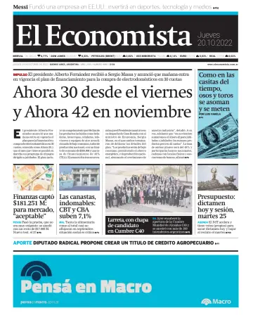 El Economista (Argentina) - 20 Oct 2022
