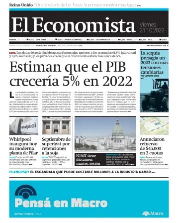 El Economista (Argentina) - 21 Oct 2022