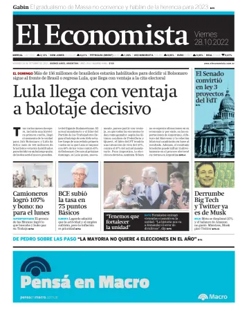 El Economista (Argentina) - 28 Oct 2022