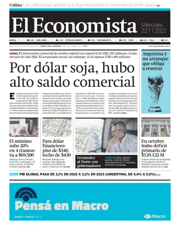 El Economista (Argentina) - 23 Nov 2022