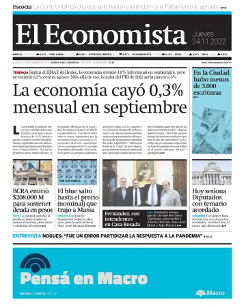 El Economista (Argentina) - 24 Nov 2022