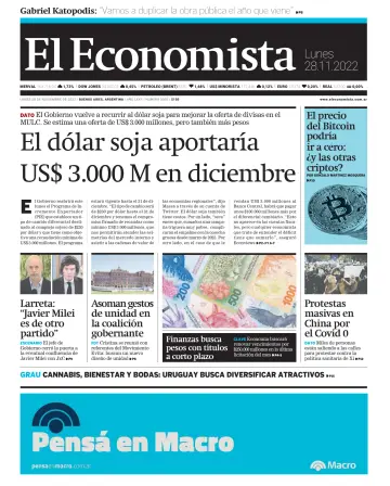 El Economista (Argentina) - 28 Nov 2022