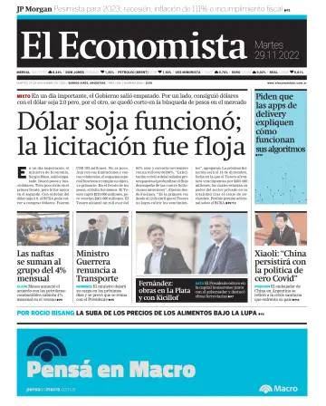 El Economista (Argentina) - 29 Nov 2022
