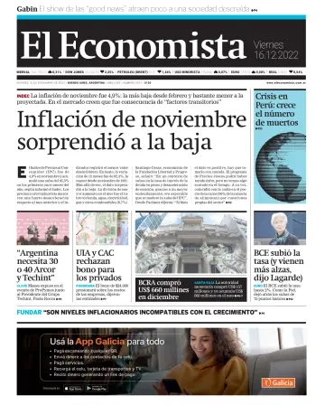 El Economista (Argentina) - 16 Dec 2022