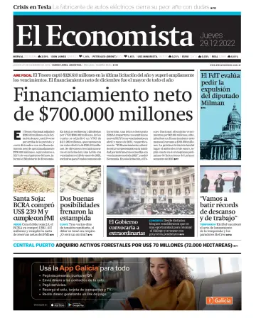 El Economista (Argentina) - 29 Dec 2022