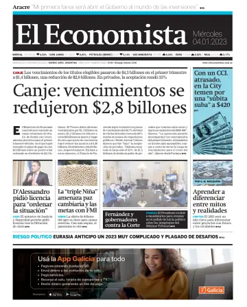 El Economista (Argentina) - 4 Jan 2023