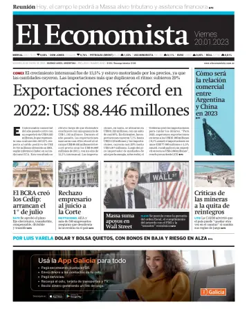 El Economista (Argentina) - 20 Jan 2023